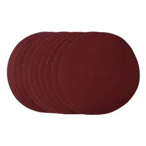 Draper Draper Sanding Discs, 180Mm, Hook & Loop, 320 Grit, (Pack Of 10) Dr-56371