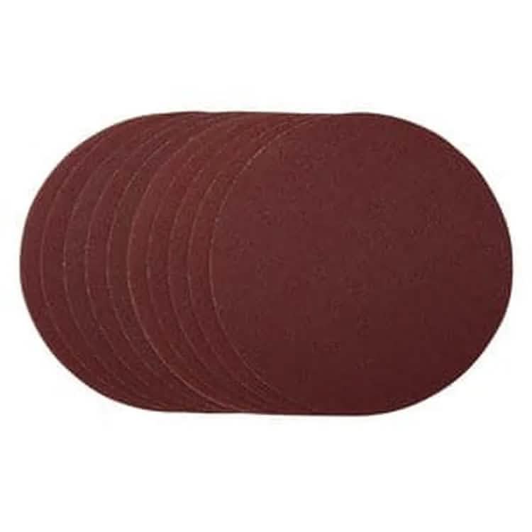 Draper Draper Sanding Discs, 180Mm, Hook & Loop, 80 Grit, (Pack Of 10) Dr-55204