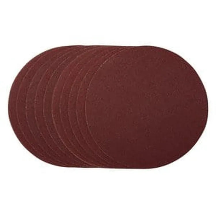 Draper Draper Sanding Discs, 180Mm, Hook & Loop, 80 Grit, (Pack Of 10) Dr-55204