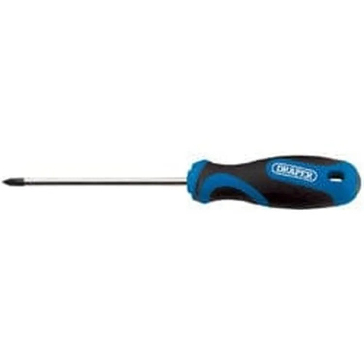 Draper Draper Soft Grip Cross Slot Screwdriver, No.1 X 75Mm Dr-48931