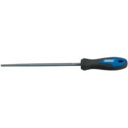 Draper Draper Soft Grip Engineer'S File Round File And Handle, 200Mm Dr-44955