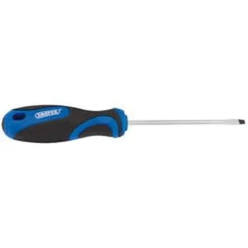 Draper Draper Soft Grip Plain Slot Screwdriver, 3.2 X 75Mm Dr-48919