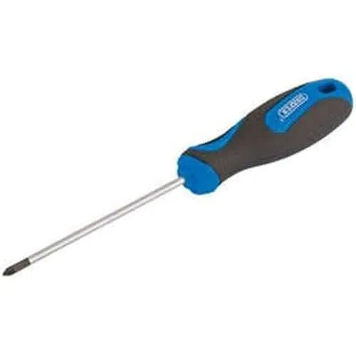 Draper Draper Soft Grip Pz Type Screwdriver, No.0 X 75Mm Dr-48925