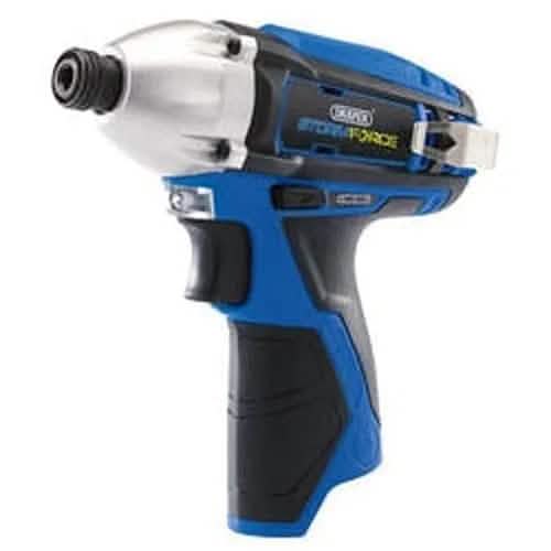 Draper Draper Storm Force 10.8V Power Interchange Cordless Impact Driver, 1/4" Hex., 80Nm (Sold Bare) Dr-17132