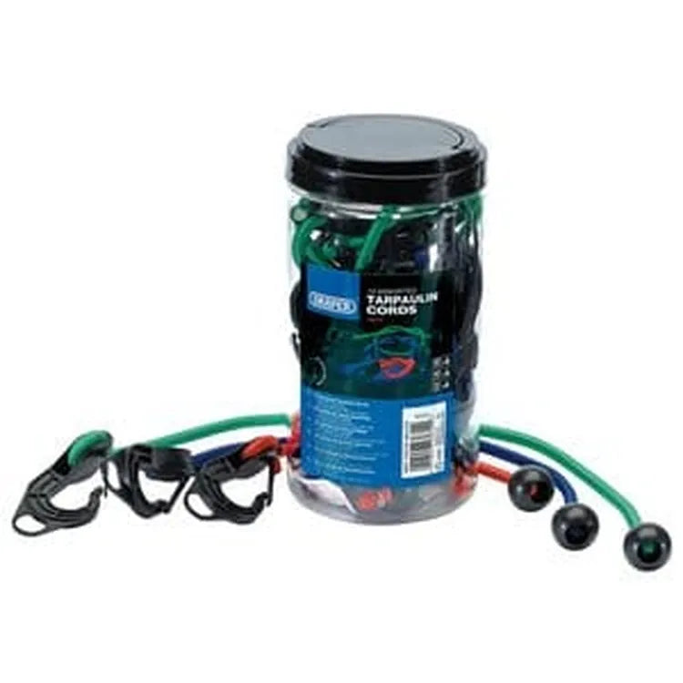 Draper Draper Tarpaulin Cord Set (12 Piece) Dr-93670