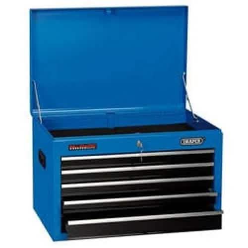 Draper Draper Tool Chest, 5 Drawer, 26", 660 X 445 X 430Mm, Blue Dr-35746