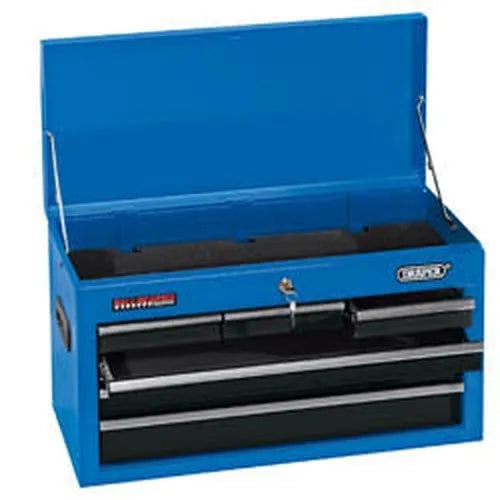 Draper Draper Tool Chest, 6 Drawer, 26", Blue Dr-14606