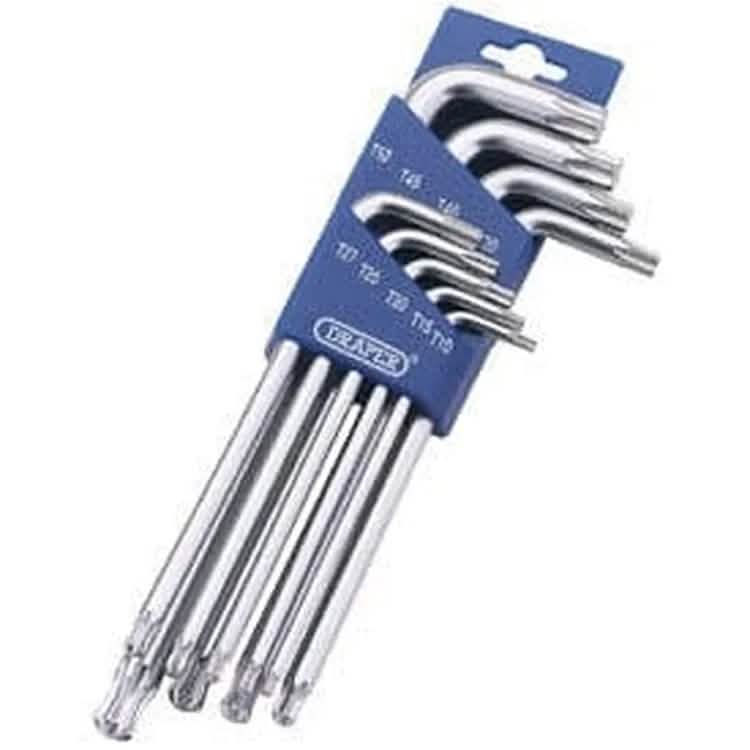 Draper Draper Tx-Star 1/2 Ball End Key Set (9 Piece) Dr-73035