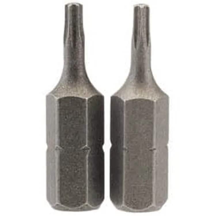 Draper Draper Tx-Star Insert Bit, 1/4" Hex, 25Mm Long, T8 (Pack Of 2) Dr-66426
