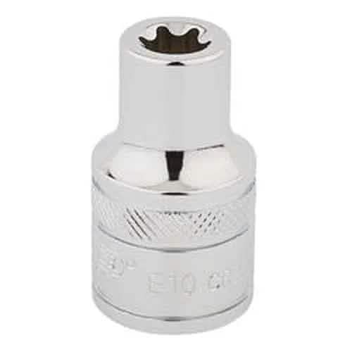 Draper Draper Tx-Star Socket, 1/2" Sq. Dr., E10 Dr-34270