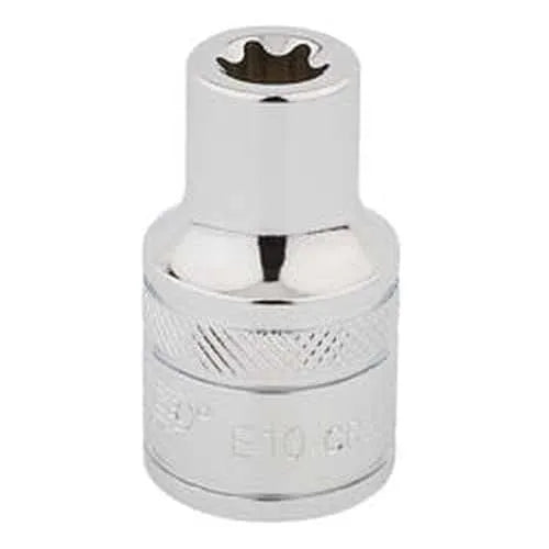 Draper Draper Tx-Star Socket, 1/2" Sq. Dr., E10 Dr-34270