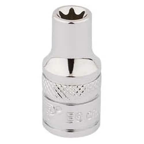 Draper Draper Tx-Star Socket, 1/4" Sq. Dr., E6 Dr-34066