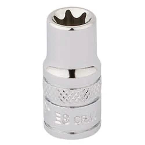 Draper Draper Tx-Star Socket, 1/4" Sq. Dr., E8 Dr-34132