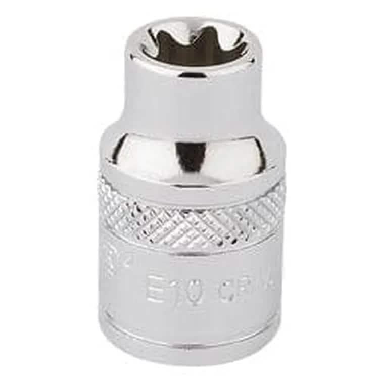 Draper Draper Tx-Star Socket, 3/8" Sq. Dr., E10 Dr-34133
