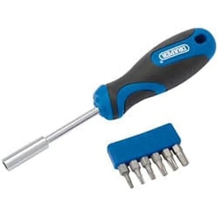 Draper Draper Tx-Star Soft Grip Driver And Bit Set (7 Piece) Dr-43613
