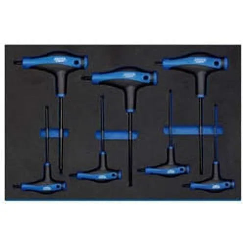 Draper Draper Tx-Star T' Handle Key Set In 3/4 Drawer Eva Insert Tray (7 Piece) Dr-63505