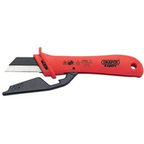 Draper Draper Vde Approved Fully Insulated Cable Knife, 180Mm Dr-04616