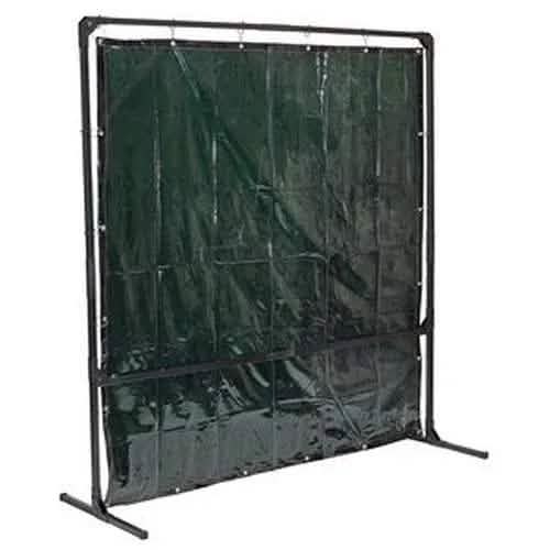 Draper Draper Welding Curtain With Metal Frame, 6' X 6' Dr-28406