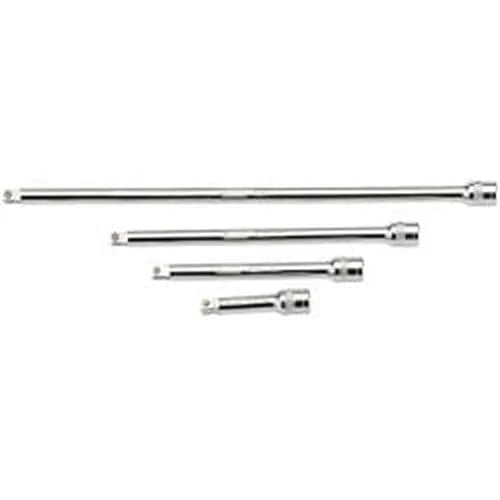 Draper Draper Wobble Extension Bar Set, 1/4" Sq. Dr., Micro Satin Chrome (4 Piece) Dr-16766