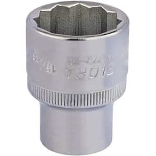 Draper Elora Elora Bi-Hexagon Socket, 1/2" Sq. Dr., 15/16" Dr-24450