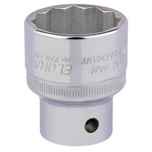 Draper Elora Elora Bi-Hexagon Socket, 1/2" Sq. Dr., 29Mm Dr-24749