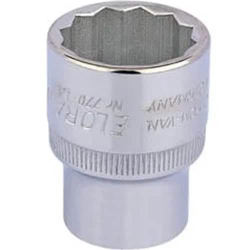 Draper Elora Elora Bi-Hexagon Socket, 1/2" Sq. Dr., 7/8" Dr-24442