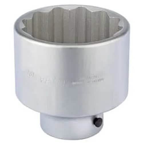 Draper Elora Elora Bi-Hexagon Socket, 1" Sq. Dr., 80Mm Dr-67400