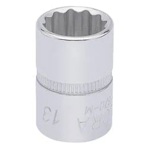 Draper Elora Elora Bi-Hexagon Socket, 3/8" Sq. Dr., 13Mm Dr-25896
