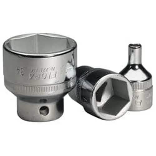 Draper Elora Elora Hexagon Socket, 1/2" Sq. Dr., 12Mm Dr-15301