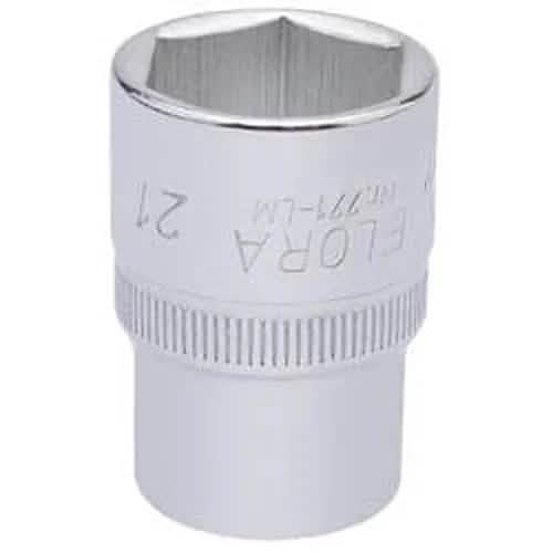 Draper Elora Elora Hexagon Socket, 1/2" Sq. Dr., 21Mm Dr-15310