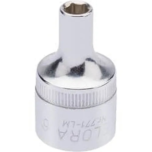 Draper Elora Elora Hexagon Socket, 1/2" Sq. Dr., 6Mm Dr-15295