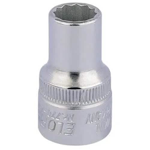 Draper Elora Elora Whitworth Bi-Hexagon Socket, 1/2" Sq. Dr., 3/16" Dr-24806
