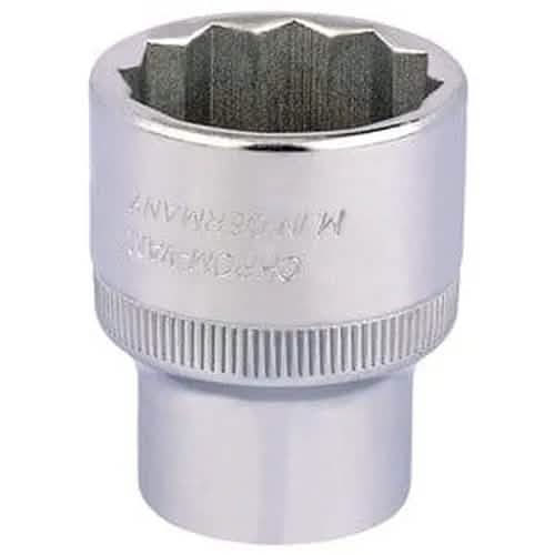 Draper Elora Elora Whitworth Bi-Hexagon Socket, 1/2" Sq. Dr., 9/16" Dr-24864