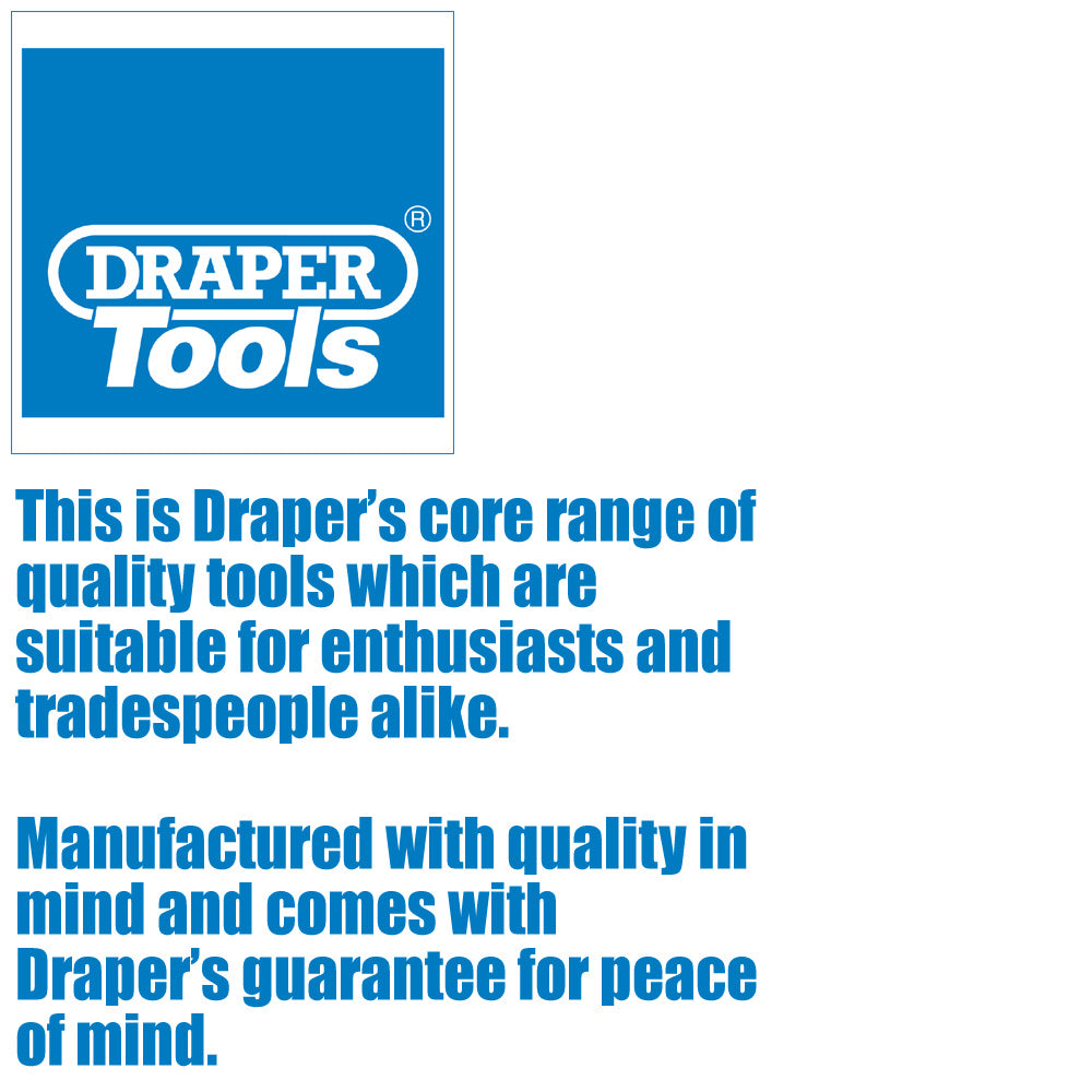 Draper 19392 33pc Cordless 12V Oscillating Multitool Set | Li-ion Battery, Fast Charger & Case