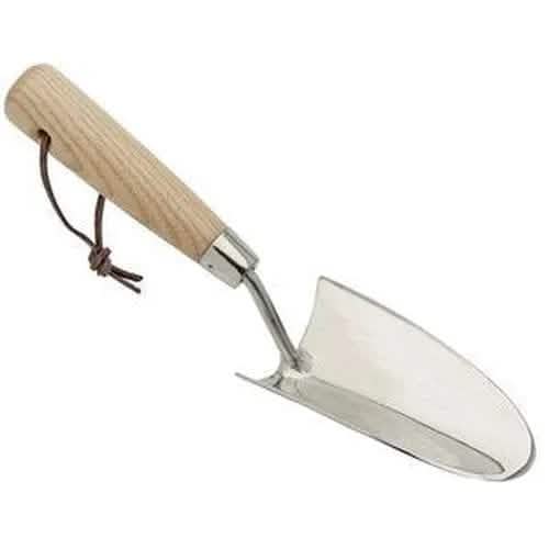 Draper Home & Garden Draper Heritage Stainless Steel Hand Trowel With Ash Handle Dr-99023