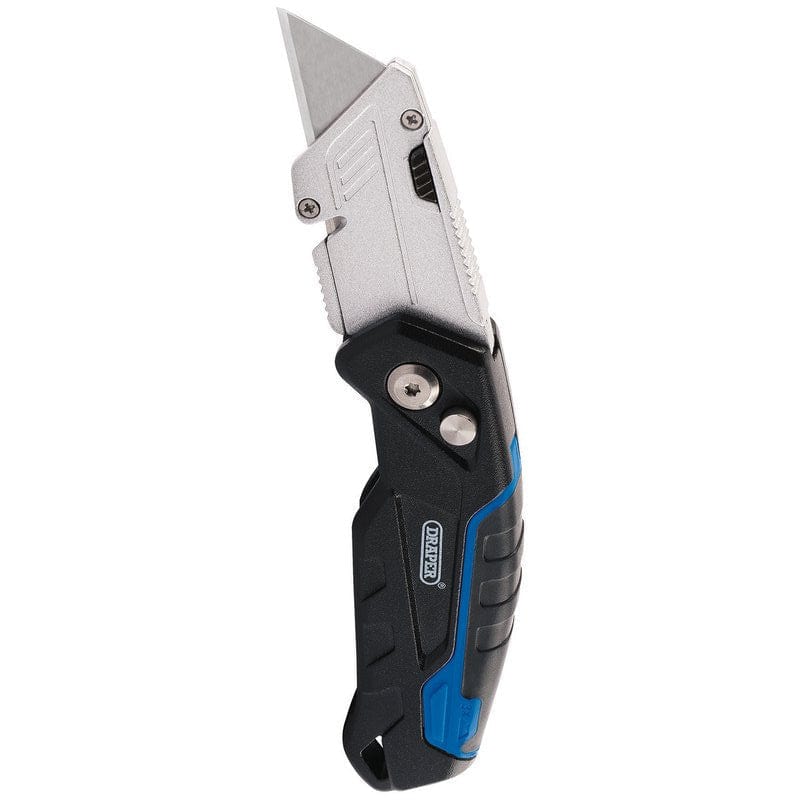 Draper Knife Draper 70361 Folding Trimming Knife With Belt Clip & Storage Compartment LAST
