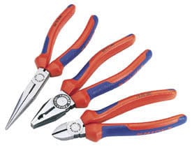 Draper-Knipex Knipex Knipex 00 20 11 Pliers Assembly Pack (3 Piece) Dr-33778