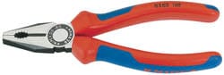Draper-Knipex Knipex Knipex 03 02 180 Sbe Combination Pliers - Heavy Duty Handle, 180Mm Dr-69574