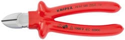 Draper-Knipex Knipex Knipex 70 07 180 Fully Insulated S Range Diagonal Side Cutter, 180Mm Dr-21455