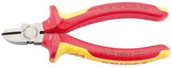 Draper-Knipex Knipex Knipex 70 08 140Uksbe Vde Fully Insulated Diagonal Side Cutters, 140Mm Dr-31925