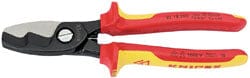 Draper-Knipex Knipex Knipex 95 18 200Uksbe Vde Fully Insulated Cable Shears, 200Mm Dr-32023