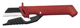 Draper-Knipex Knipex Knipex 98 56 Fully Insulated Cable Knife, 185Mm Dr-31885