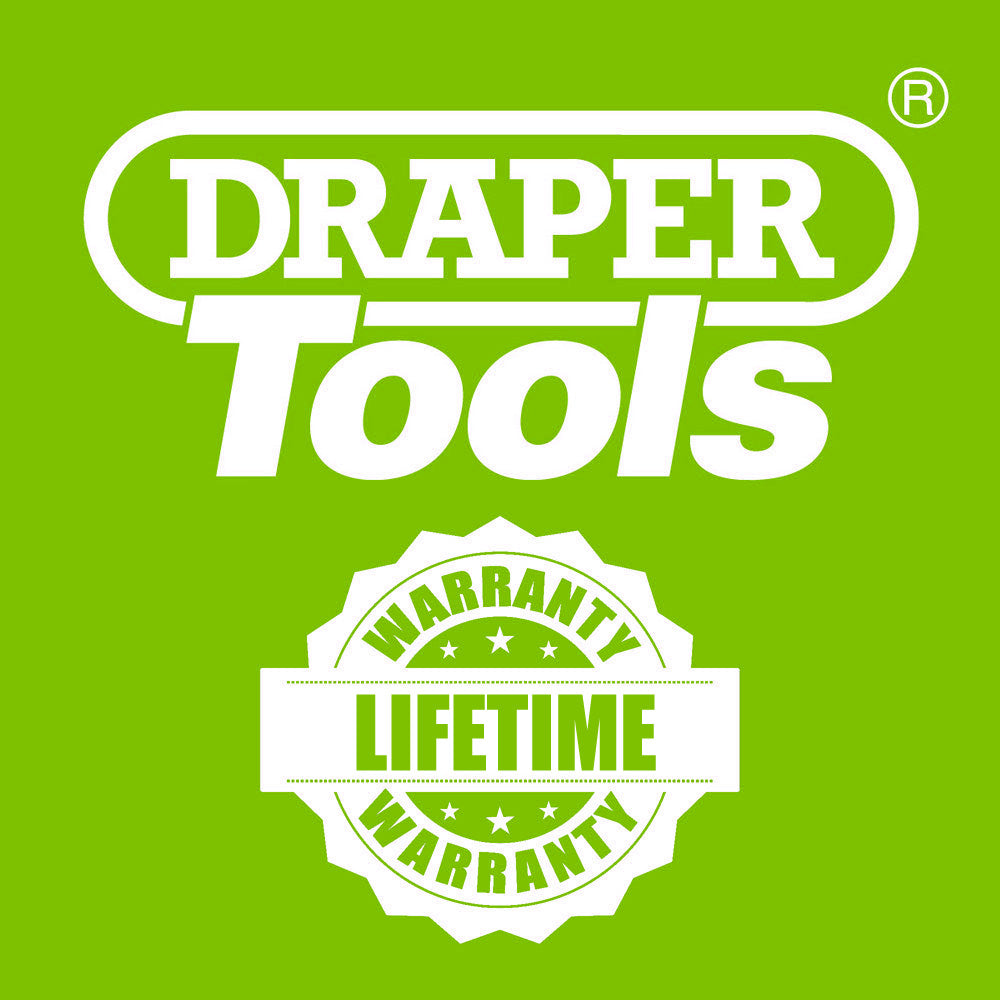 Draper 08998 11pc Aluminium Garden Tools Set | Fork Trowels Snips Kneeler Gardening Gloves & Bag