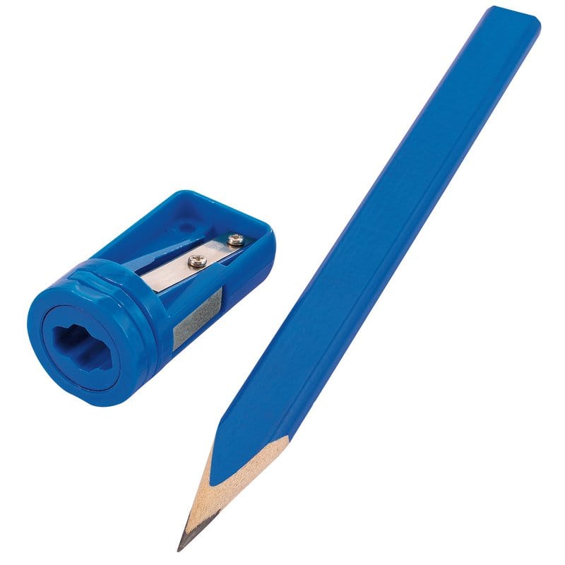 Draper Pencils Draper Carpenter'S Pencil Dispenser (12 Piece) Plus Sharpener Set 92705