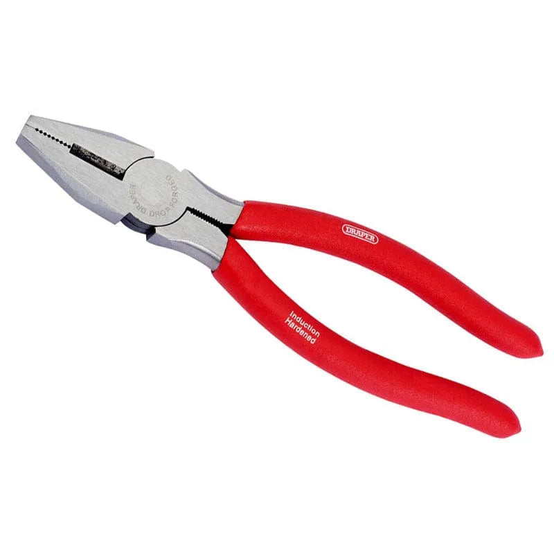 Draper Pliers 8" Combination Pliers Draper 68236 200Mm Carbon Steel Nonslip - Dipped Handle