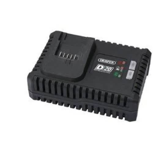 Draper Power Tool Chargers Draper 55913 D20 20V Fast Battery Charger Dr-55913