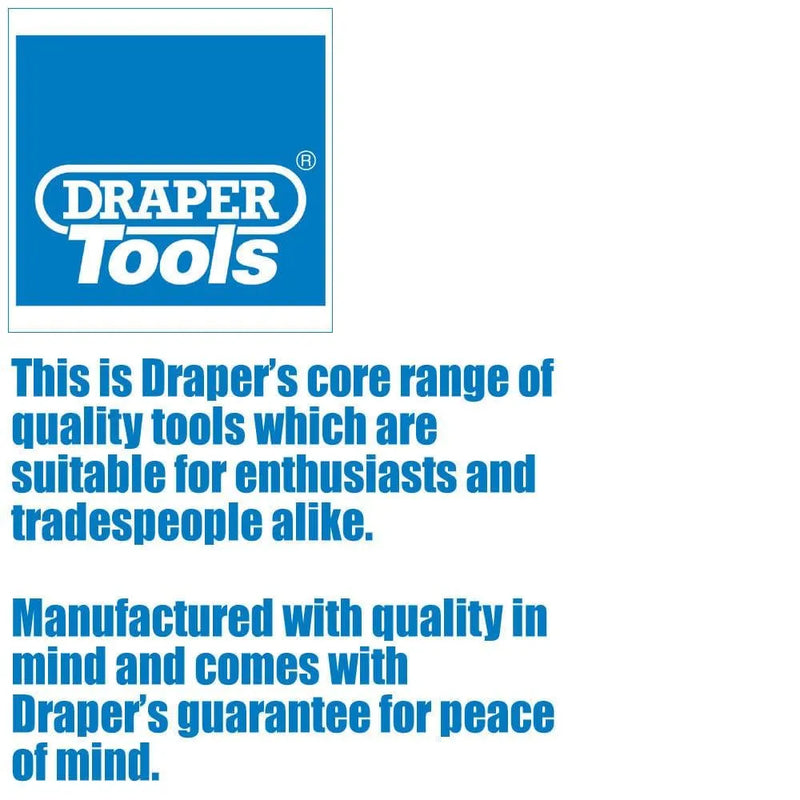 Draper Socket Set Draper 04777 Socket & Bit Set 1/4" Drive Chrome Vanadium 6 Point Sockets 35pc