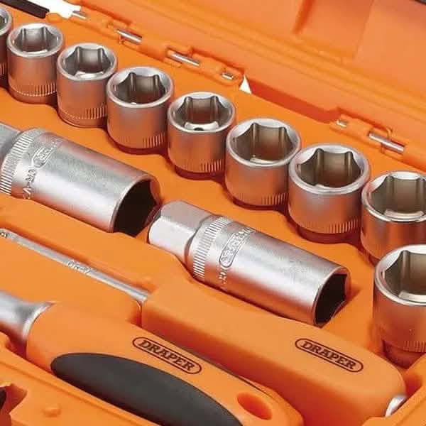 £23.99 Draper 22110 34 Piece Socket & Bit Set 1/4