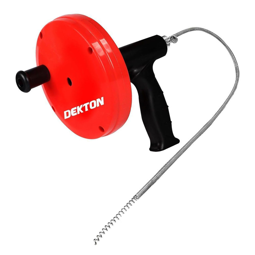 6m Extendable Sink & Drain Unblocker Clears Bath Waste Pipe Blockages Hair Clog Removing Tool