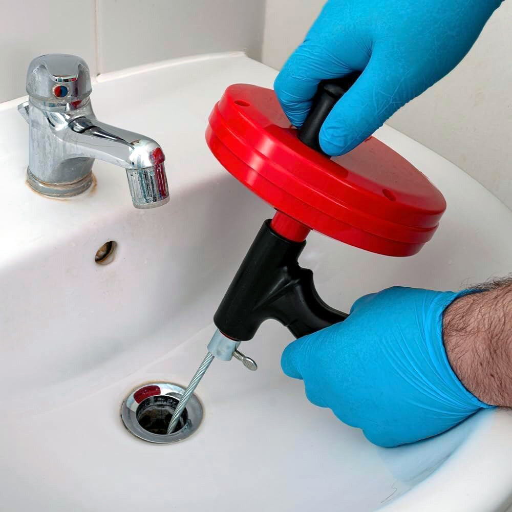 6m Extendable Sink & Drain Unblocker Clears Bath Waste Pipe Blockages Hair Clog Removing Tool